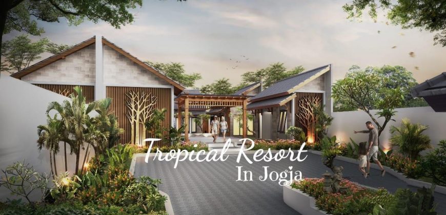 Rumah Villa Resort Cantik Eklusif Elegan Besar Luas Dijual Murah di Yogyakarta | VILLA DIJUAL JOGJA