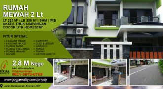Rumah mewah dijual di Jalan Kabupaten Jogja