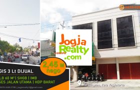 Ruko dijual Jalan Tamsis kota Yogyakarta