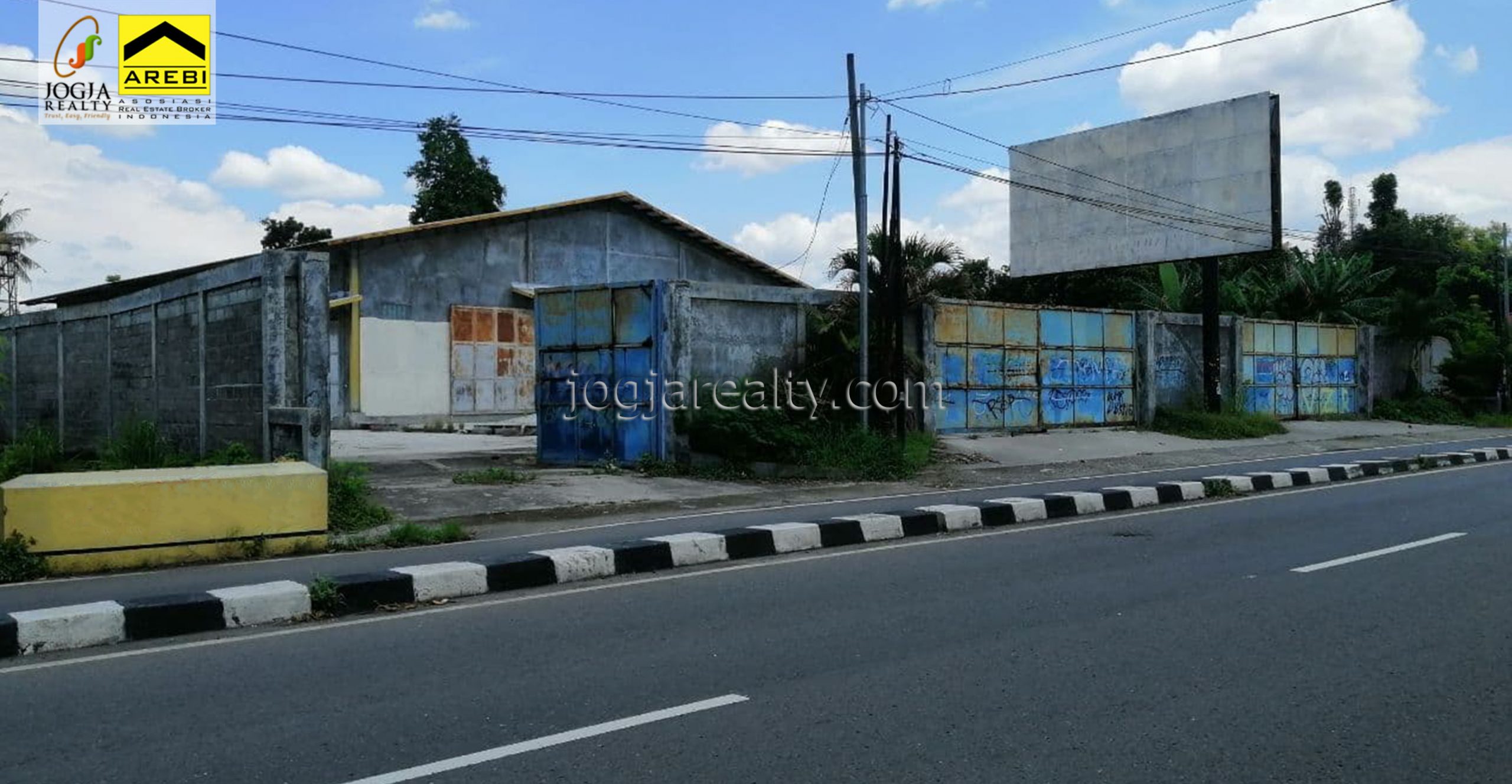 gudang dijual di ringroad selatan Jogja