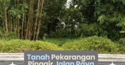 Tanah Pekarangan Di Jual Murah Lokasi Strategis Pinggir Jalan Raya Jembatan Baru di Magelang