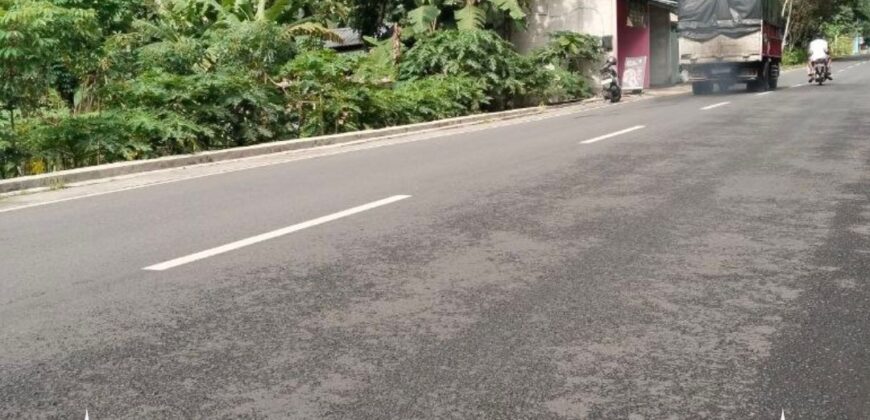Tanah Pekarangan Di Jual Murah Lokasi Strategis Pinggir Jalan Raya Jembatan Baru di Magelang