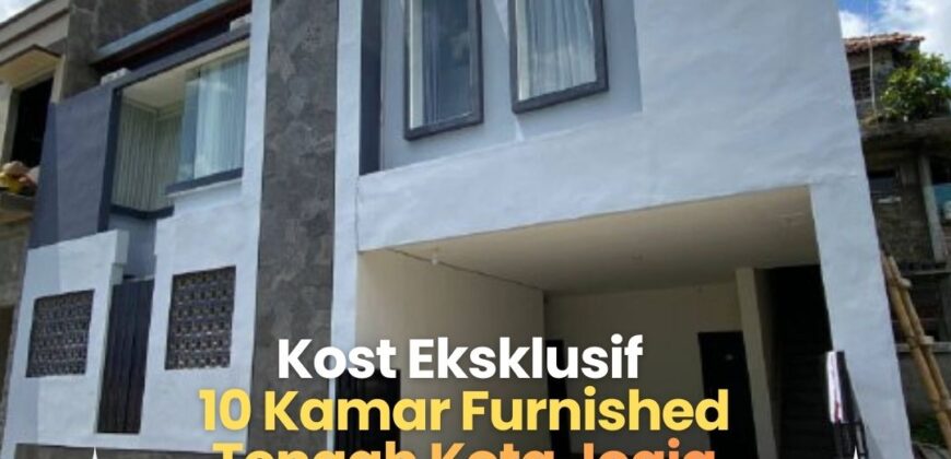 Kost Dijual Jogja Eksklusif Tengah Kota 10 Kamar Dekat Kampus dan Balai Kota di Umbulharjo Kota Yogyakarta