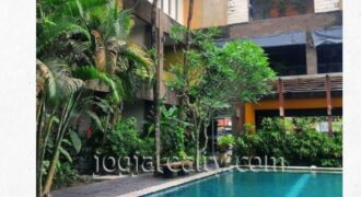 Hotel Dijual Jogja Bintang Dua Tiga Lantai Pusat Kota Dekat Kraton di Mergangsan Yogyakarta