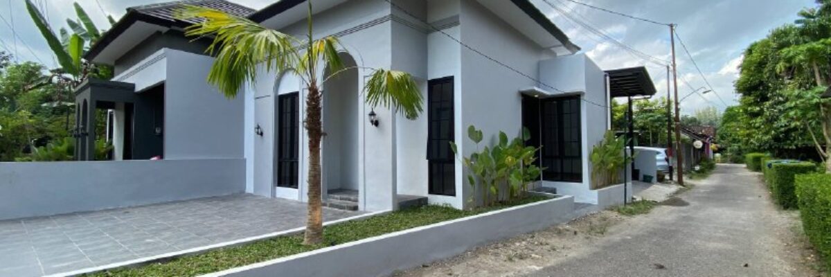 Rumah Dijual Jogja Estetik Murah 500 Jutaan Dekat Kampus UMY dan Desa Wisata Kasongan di Bangunjiwo Kasihan Bantul Yogyakarta