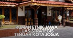Dijual Segera Rumah Jogja Kota Istimewa Etnik Jawa Luas Strategis SHM di Kraton Kodya Yogyakarta