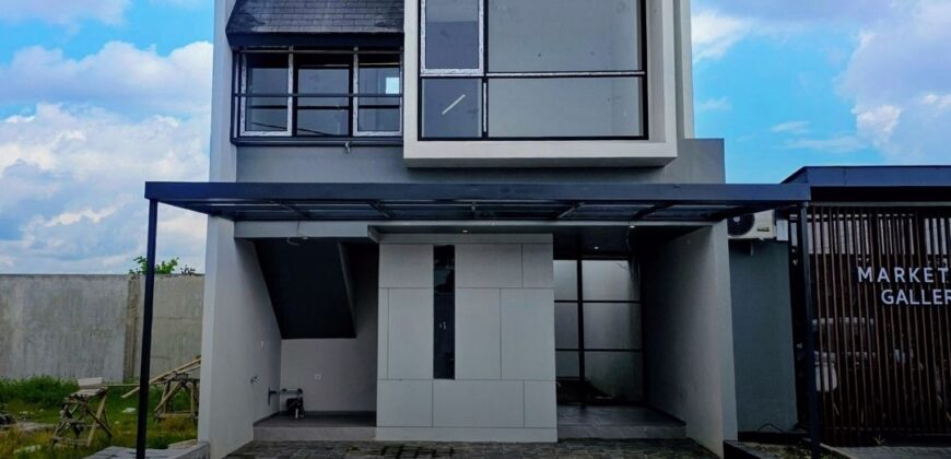 Rumah Mewah Jogja Perumahan Elit Fasum Kolam Renang Dekat Al Azhar UMY di Sidoarum Godean Sleman Yogyakarta