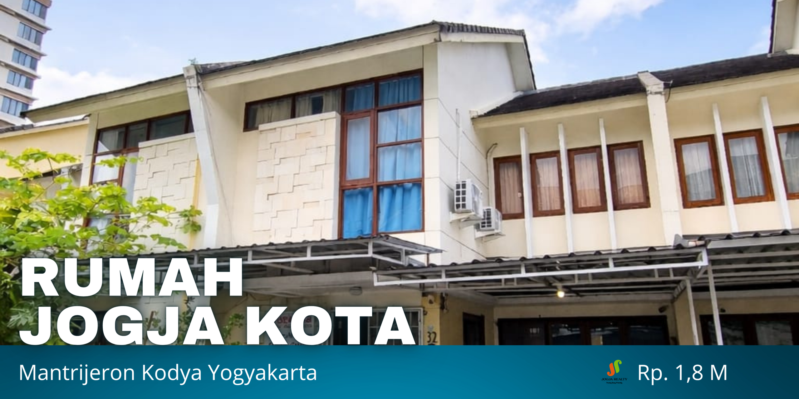 Rumah Dijual Jogja Kota Dalam Perumahan Dekat Prawirotaman HGB FURNISHED di Mantrijeron Kodya Yogyakarta