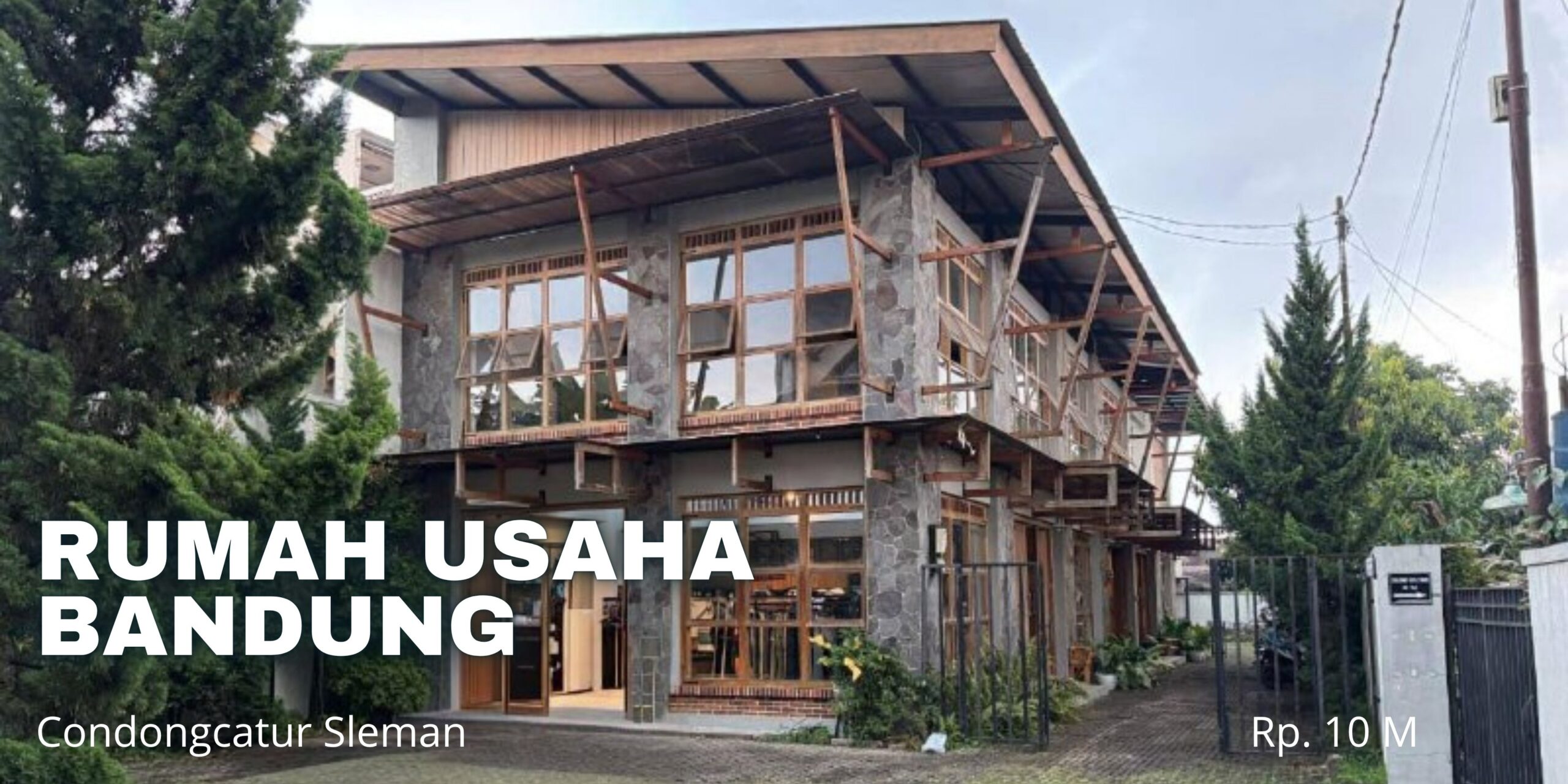 Dijual Rumah Bandung Luas Strategis Bisa Untuk Usaha dan Workshop di Jalan Cigadung Raya Timur Bandung Jawa Barat