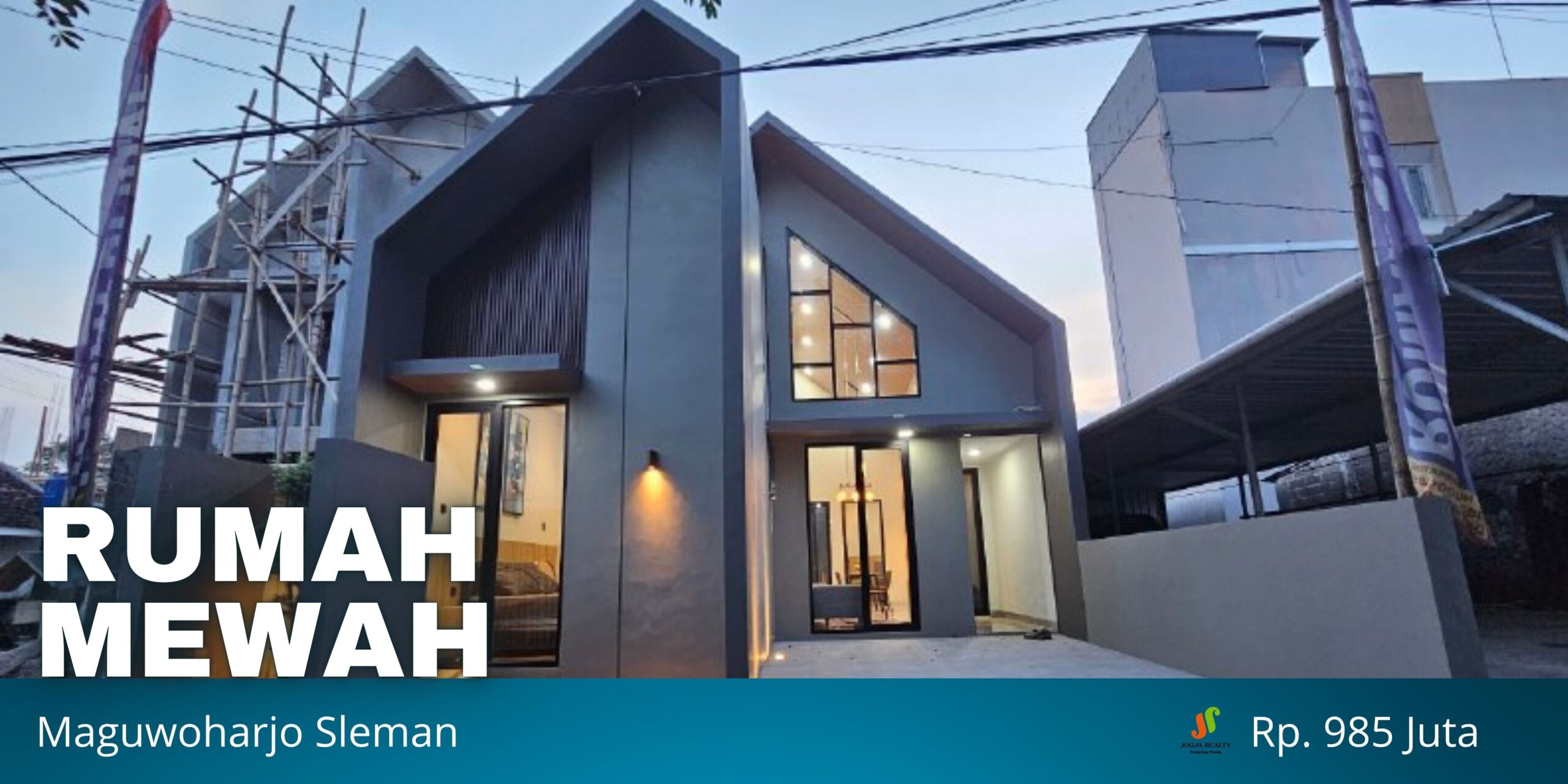 Rumah Mewah Dijual di Jogja Furnished Murah Dekat Sanata Dharma Timur Stadion Maguwoharjo Depok Sleman Yogyakarta