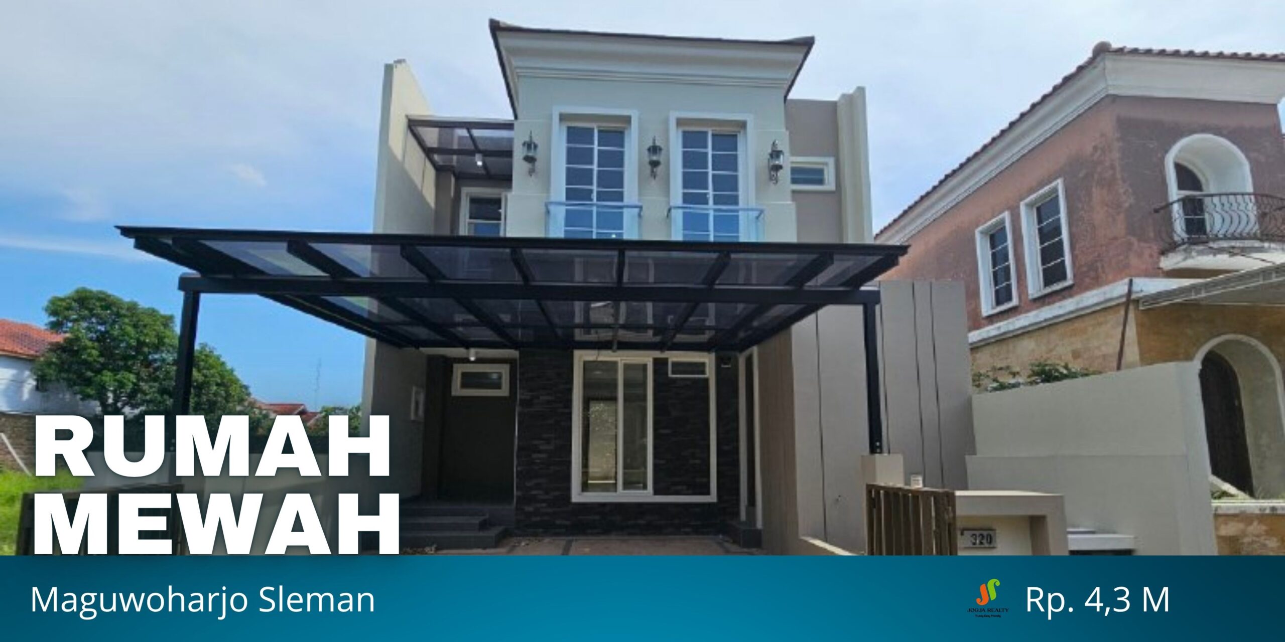Rumah Mewah Jogja Dalam Perumahan Elit Prestisius Strategis Fasilitas Lengkap di Maguwoharjo Sleman Yogyakarta