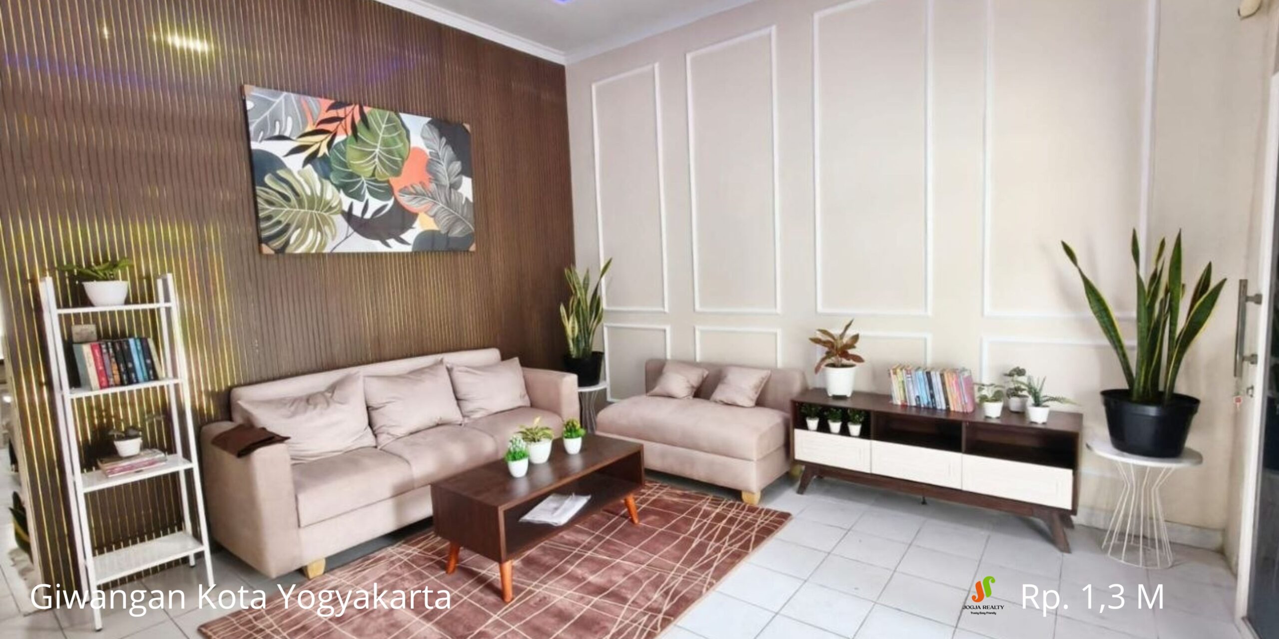 Rumah Dijual Jogja Kota Cantik Furnished SHM di Giwangan Umbulharjo Kodya Yogyakarta