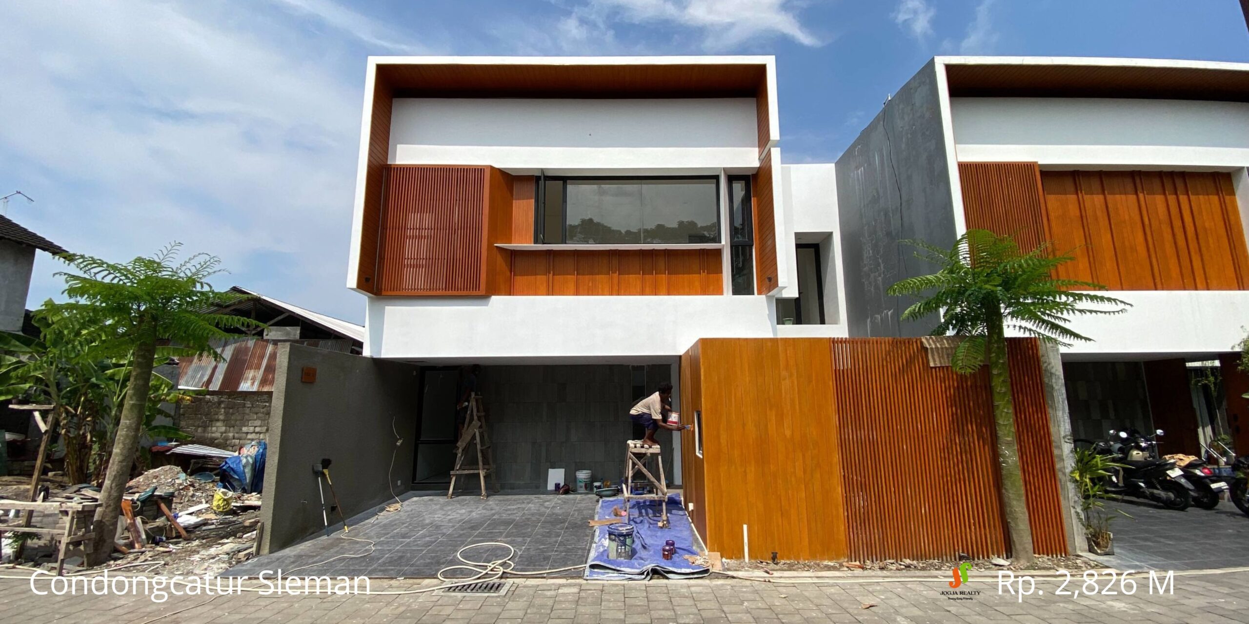 Rumah Mewah Jogja Konsep Villa Townhouse Dalam Cluster Eksklusif Dekat Kampus UPN UGM dan Pakuwon Mall di Condongcatur Sleman Yogyakarta