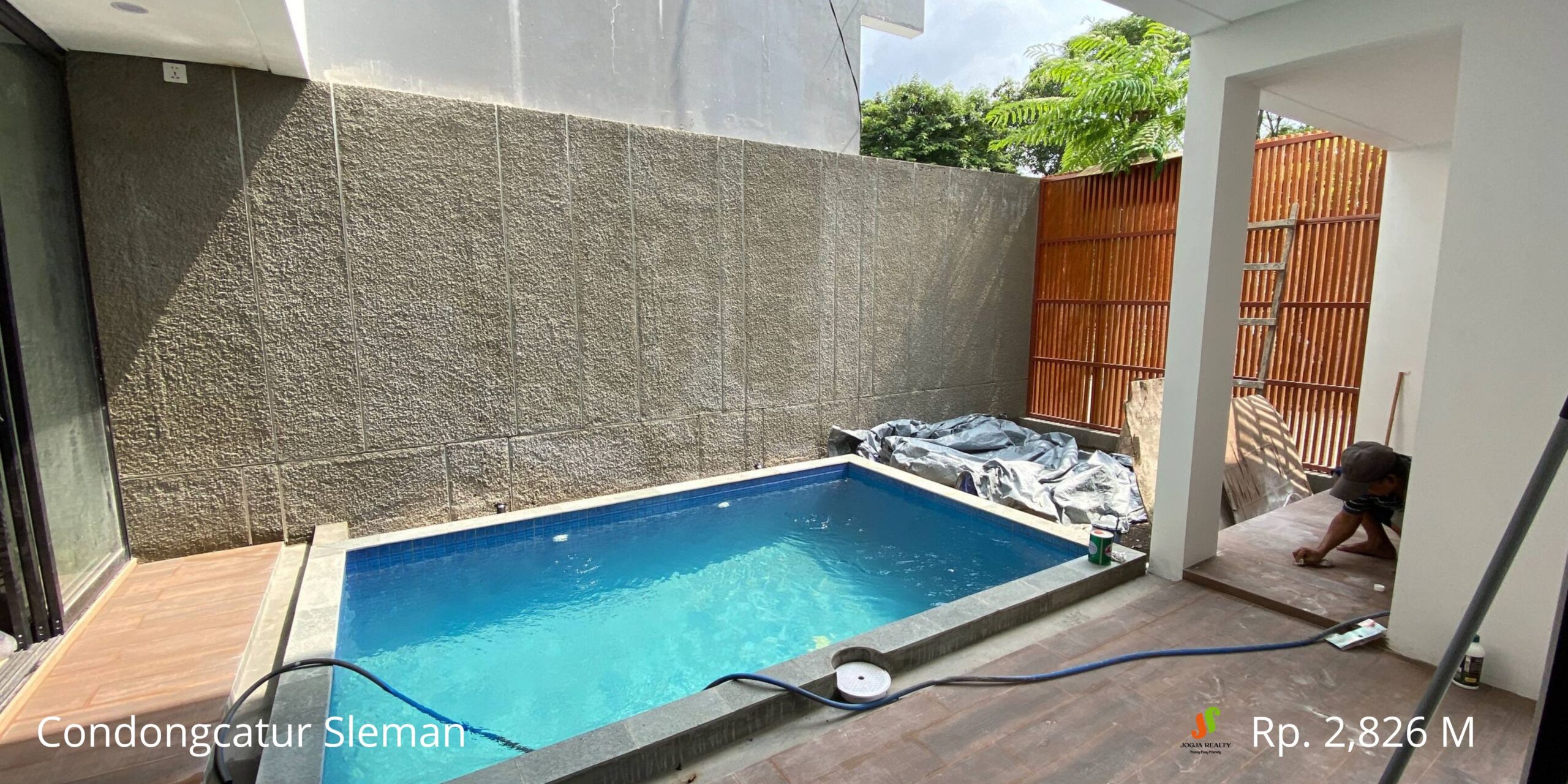Rumah Mewah Jogja Konsep Villa Townhouse Dalam Cluster Eksklusif Dekat Kampus UPN UGM dan Pakuwon Mall di Condongcatur Sleman Yogyakarta