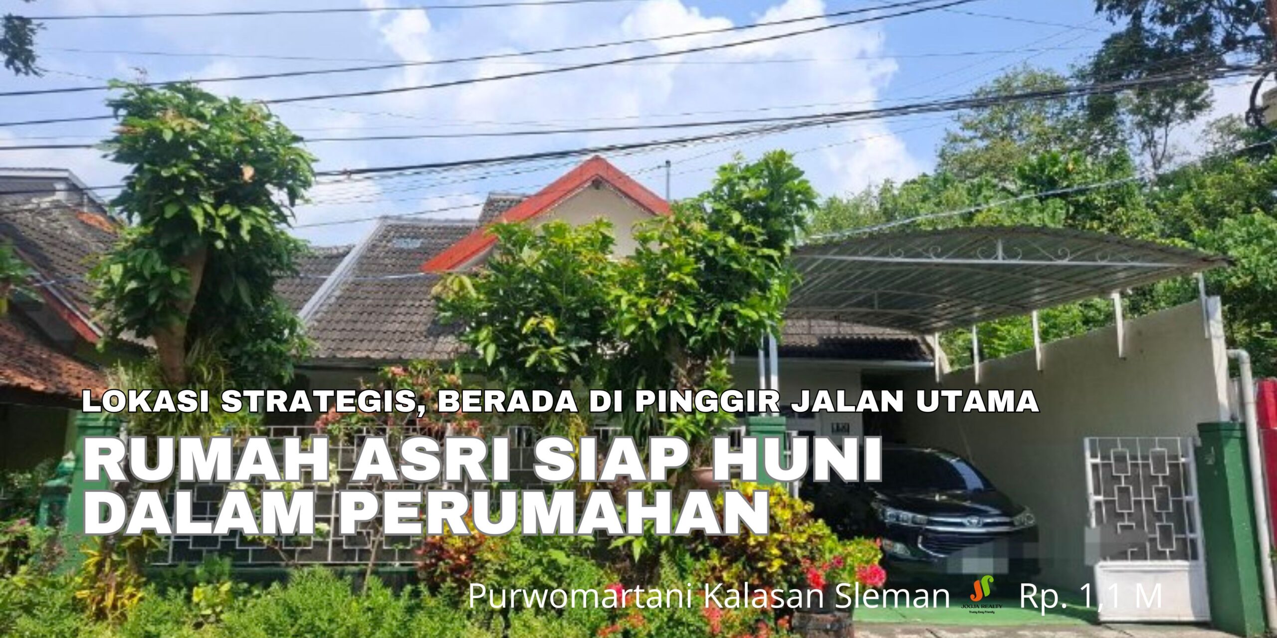 Rumah Dijual Jogja Asri Dalam Perumahan Di Purwomartani Utara Pamela 7 Sleman