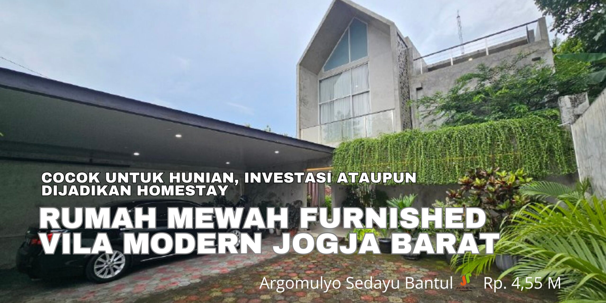 Rumah Mewah Jogja Barat Modern Furnished Dekat Citra Grand Mutiara Mercu Buana UMY Sedayu General Hospital di Argomulyo Sedayu Bantul