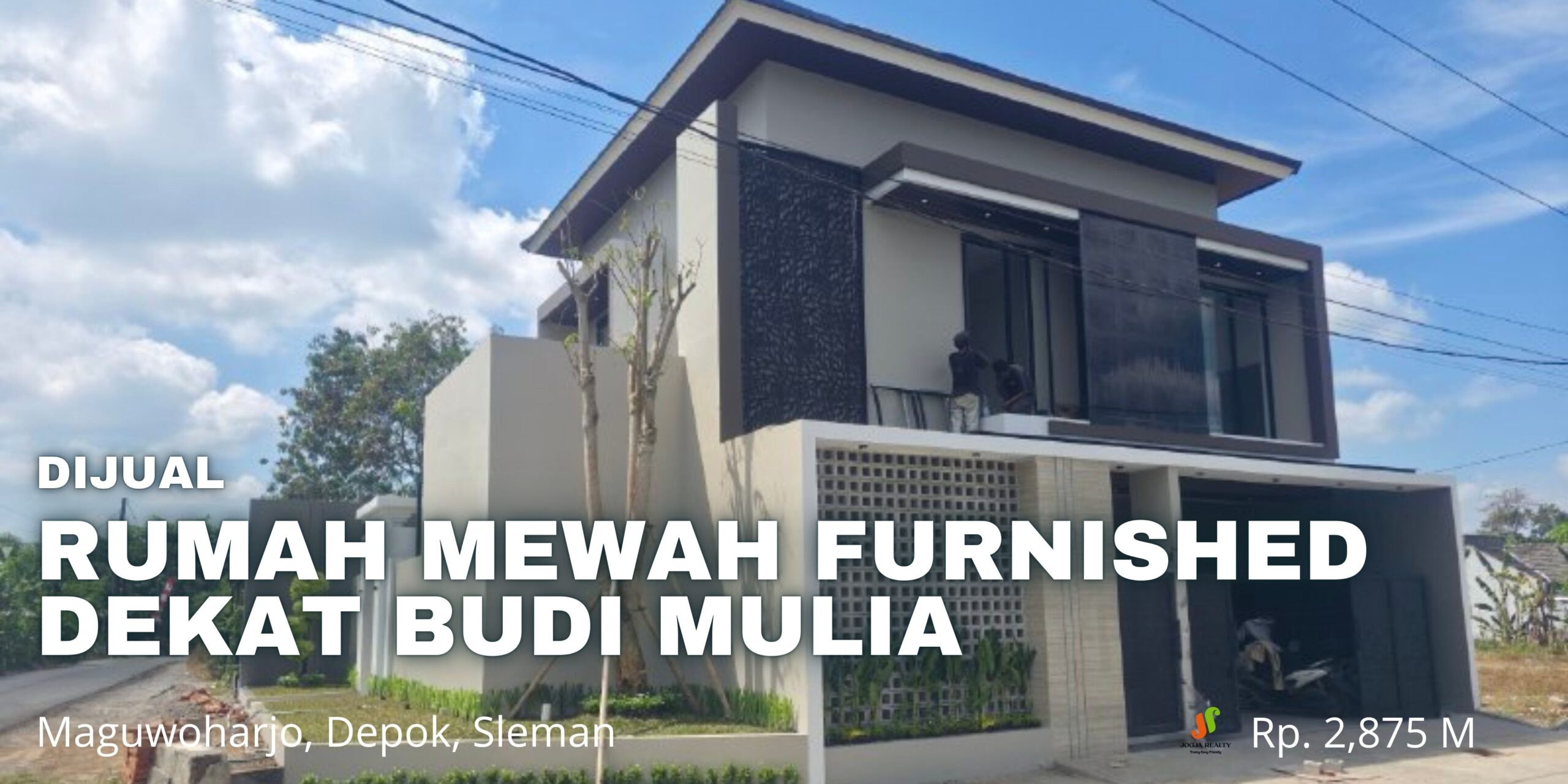 Rumah Mewah Dijual di Jogja Modern Tropis Kontemporer SCBD-nya Jogja Maguwoharjo Depok Sleman Yogyakarta