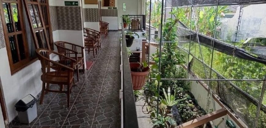 Rumah Hotel Dijual Jogja SHM 10 Kamar Furnished Dekat Bandara Adisucipto