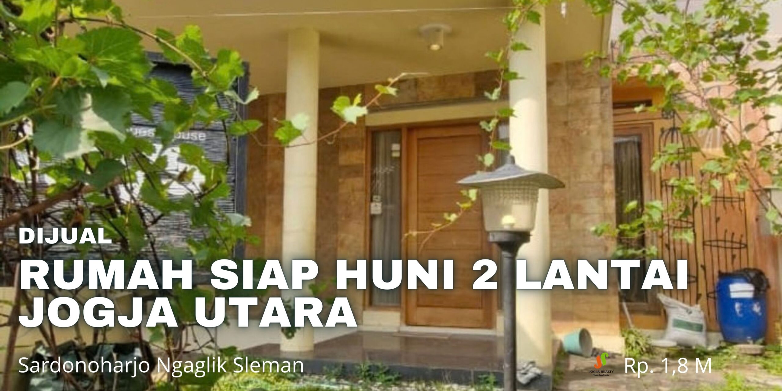 Dijual Rumah Jogja Utara Cantik 2 Lantai Siap Huni Dalam Perumahan Antara Jl Kaliurang – Jl Palagan di Sardonoharjo Ngaglik Sleman Yogyakarta