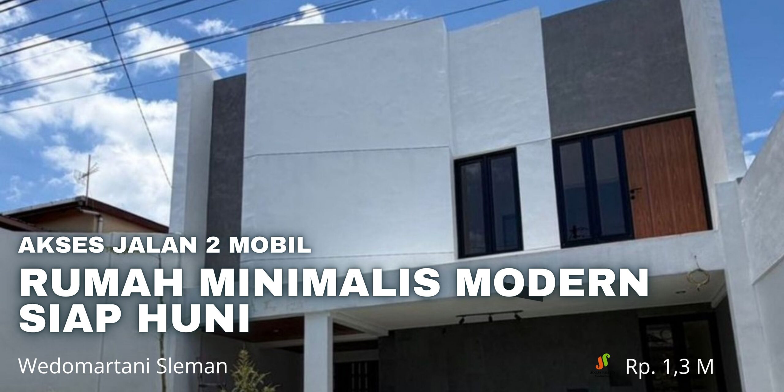 Rumah Dijual Jogja Minimalis Modern Siap Huni Dalam Perumahan Candi Gebang Wedomartani Ngemplak Sleman Yogyakarta