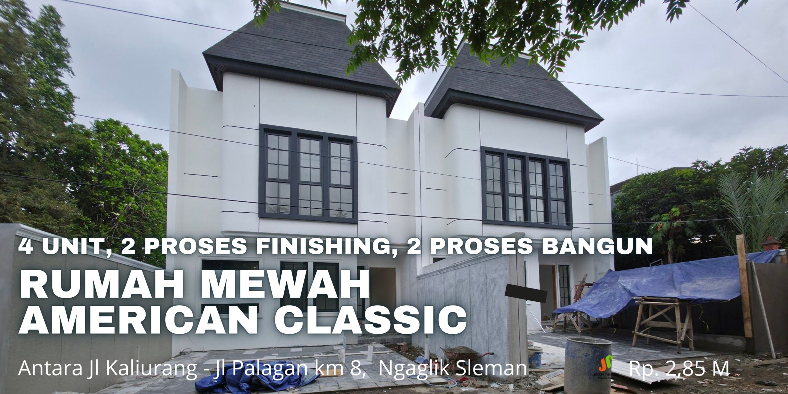 Rumah Mewah Jogja American Classic Dekat Hotel Hyatt Al Azhar dan UGM Jl Kaliurang – Jl Palangan km 8 Sinduharjo Ngaglik Sleman Yogyakarta