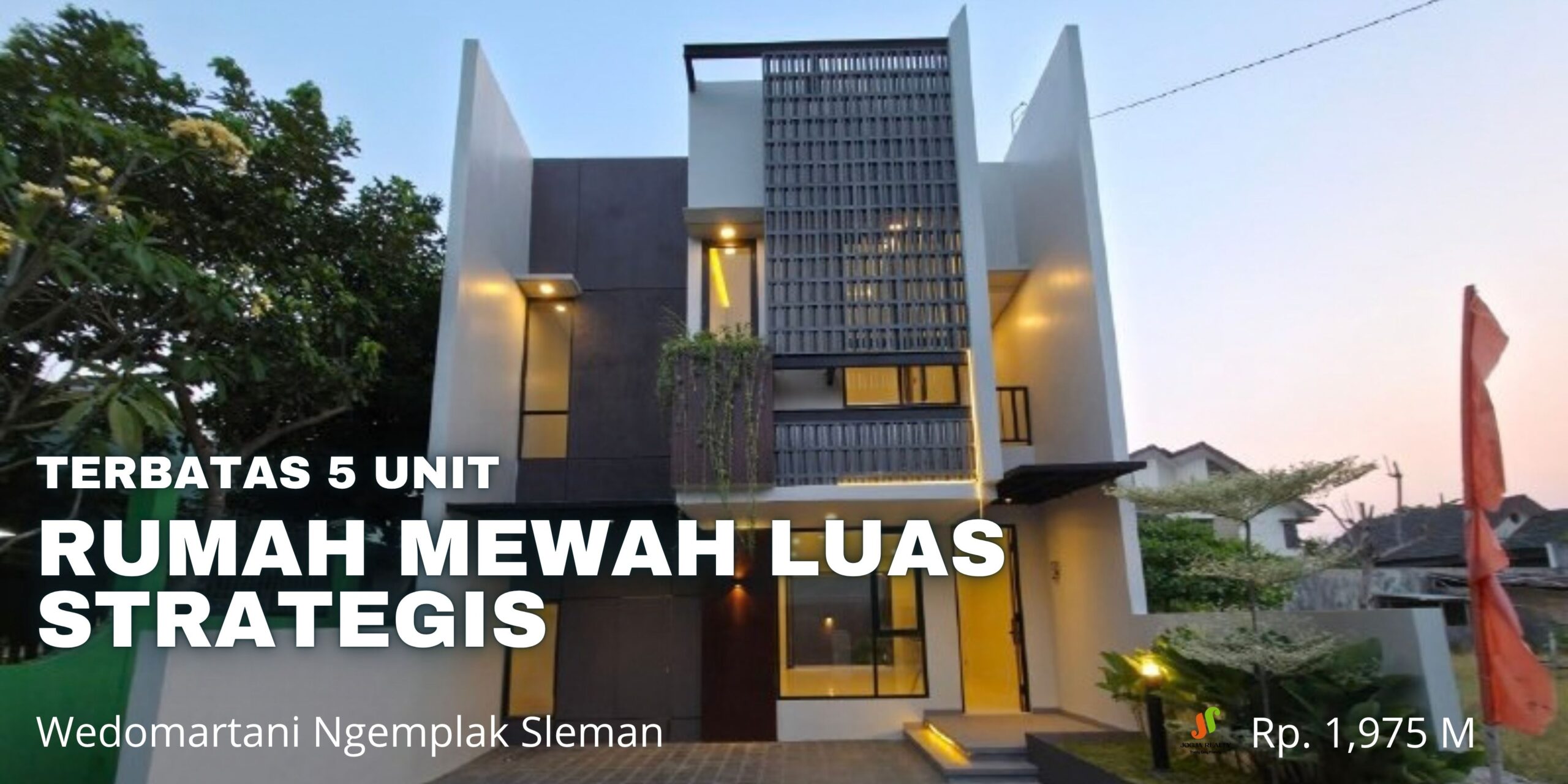 Rumah Mewah Jogja Dekat RS JIH Kampus UPN Pakuwon Mall dan Jalan Candi Gebang Condongcatur di Wedomartani Ngemplak Sleman